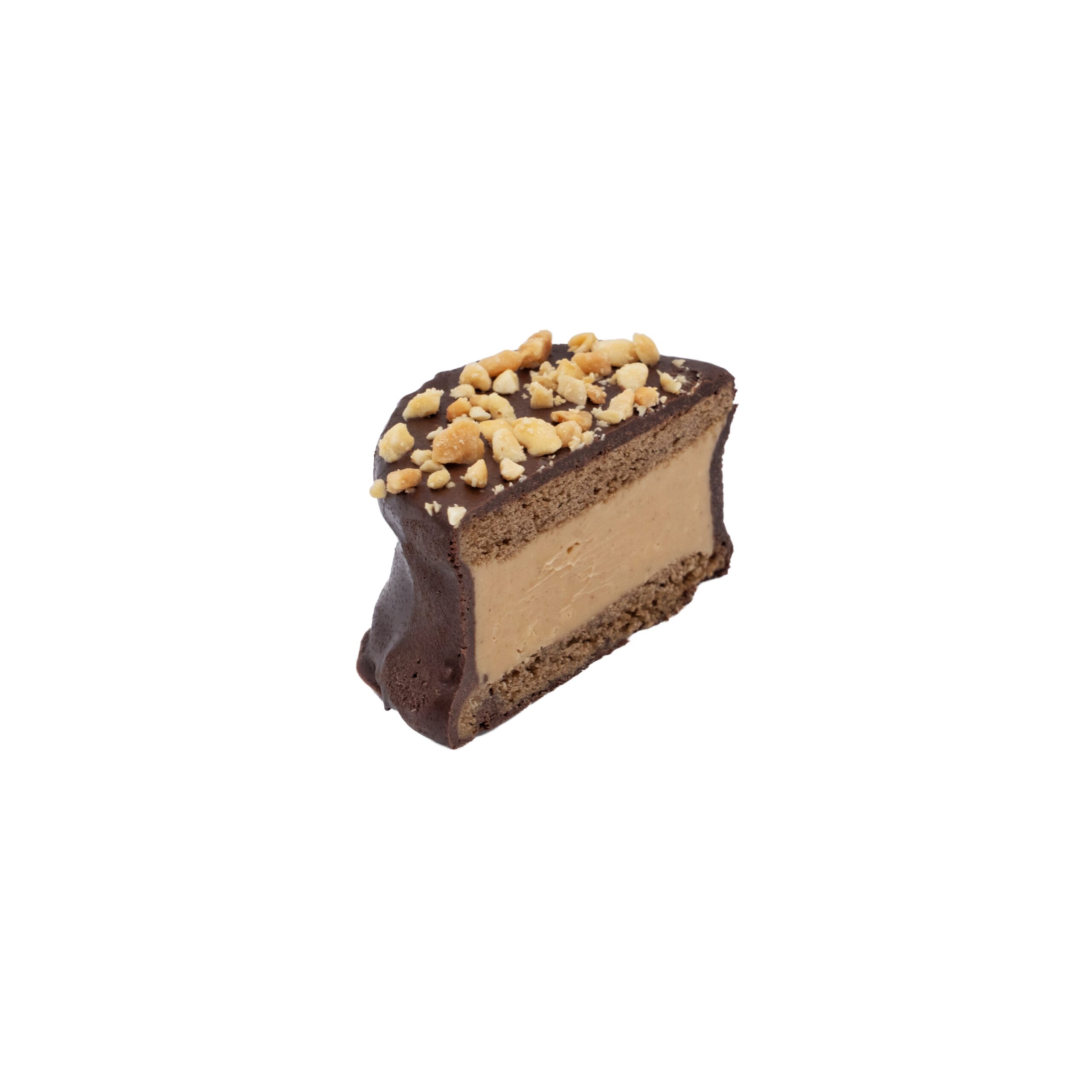 creamy peanut ganache