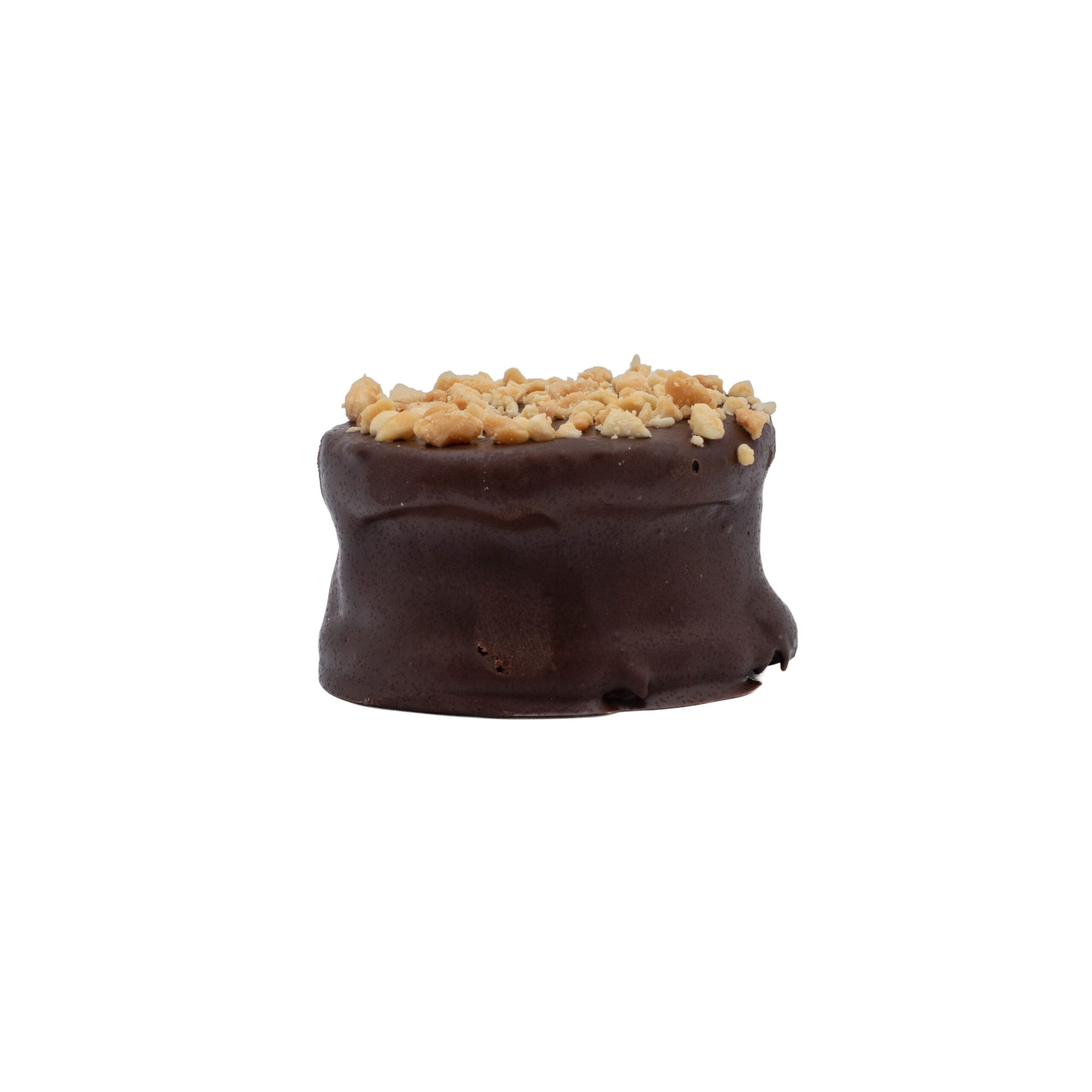 creamy peanut ganache