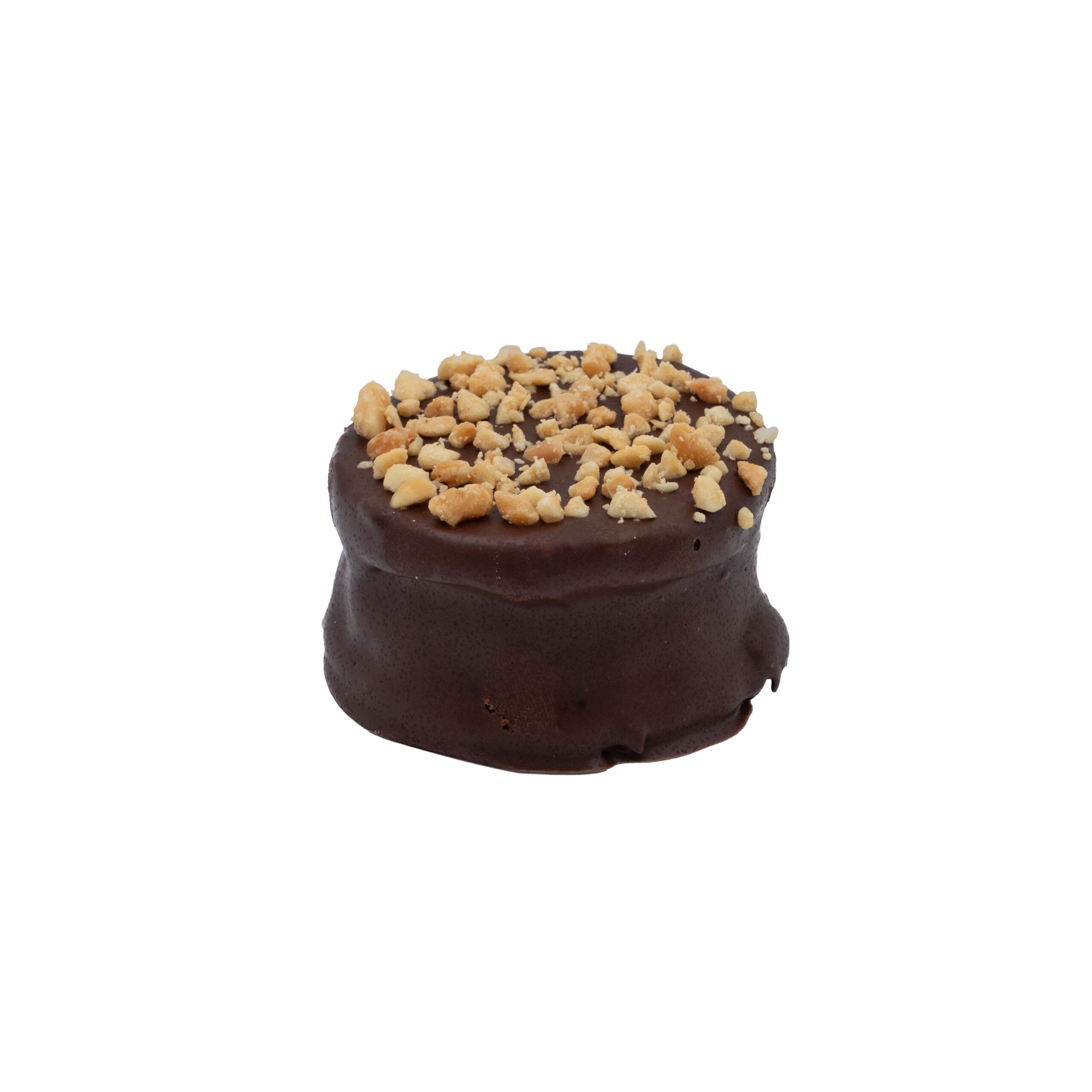 creamy peanut ganache
