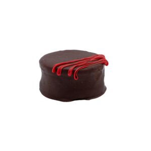 raspberry cream alfajor